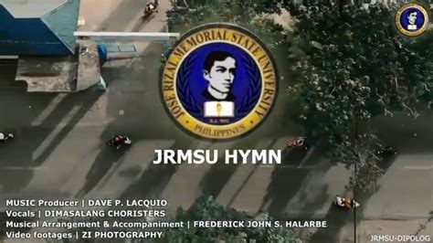 jrmsu hymn|JRMSU Main Campus » SEAL AND HYMN.